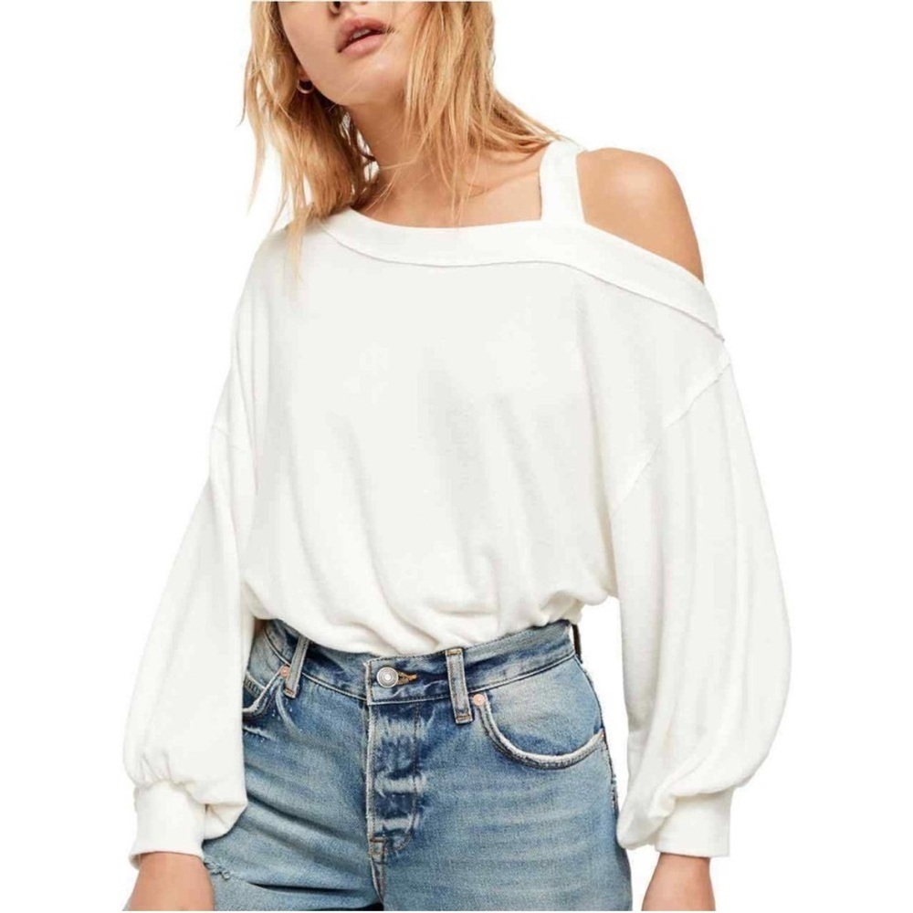 We the Free Free People Womens Saratoga One Shoulder Top Size M (n3 - Picture 1 of 15